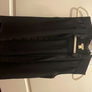 J crew black sleeveless blouse